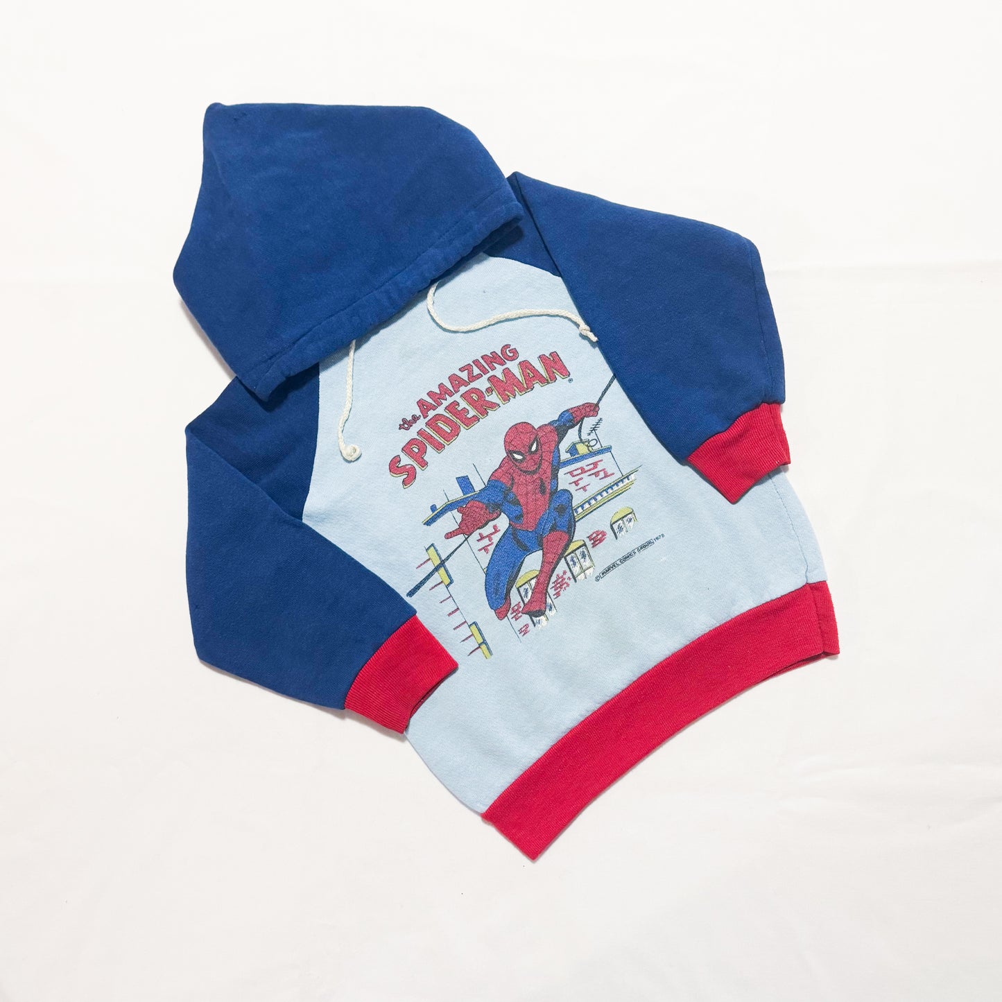Vintage Spiderman Hoodie As-Is
