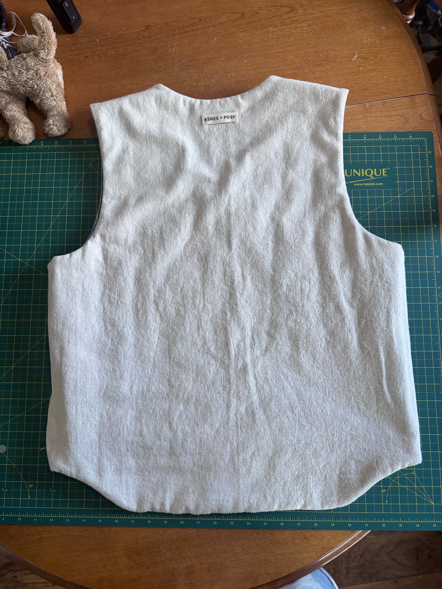 Custom upcycled vest men’s size large