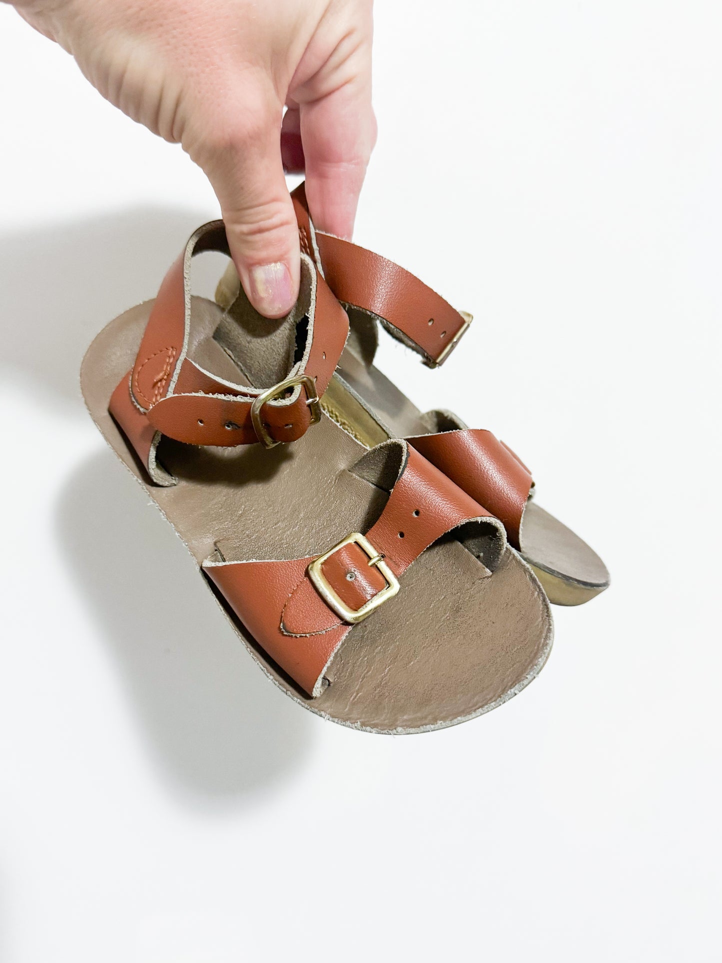 Saltwater Surfer Sandals Size 8C