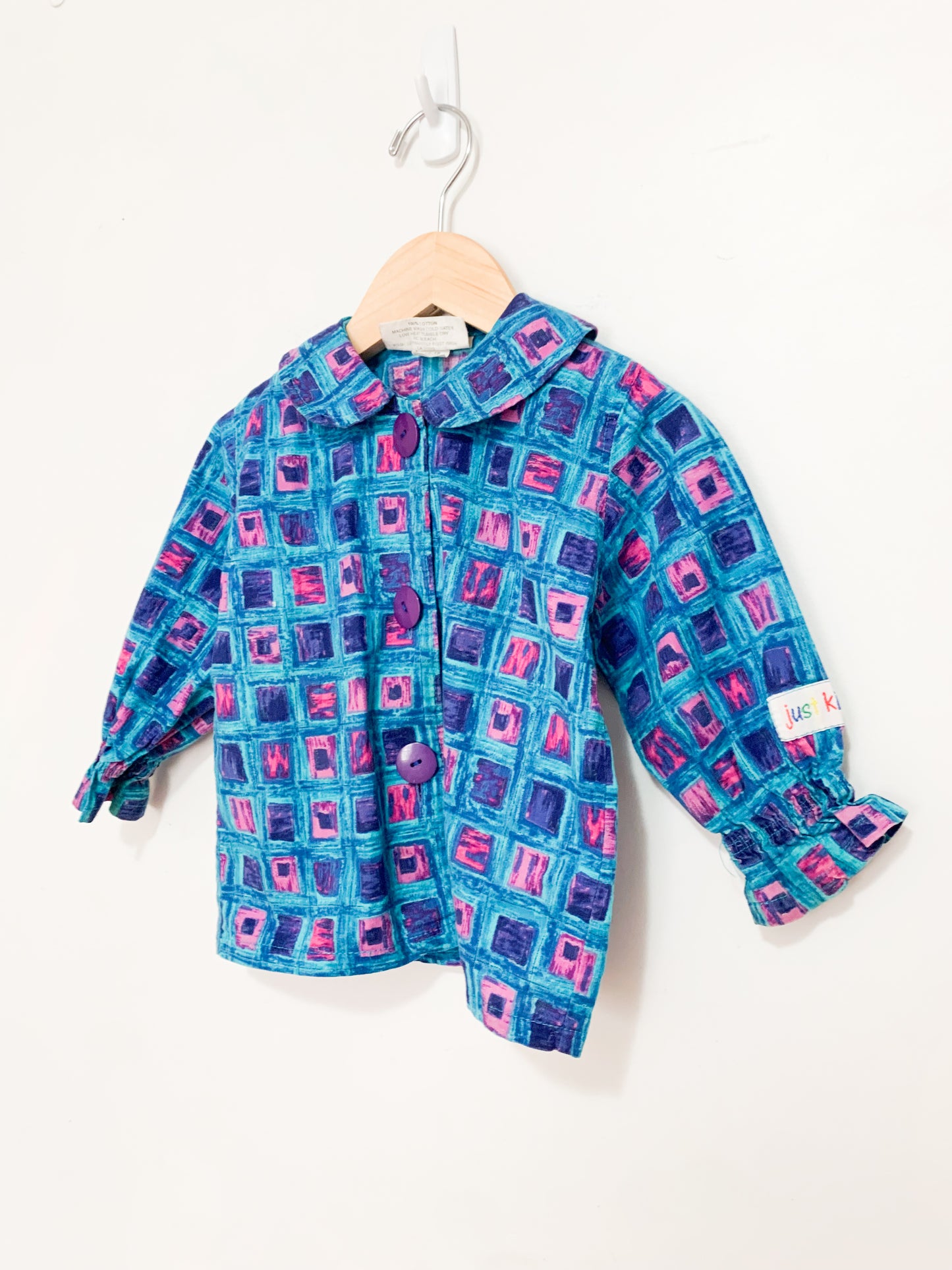 Just Kid’n Cotton Print Blouse 12-18 months