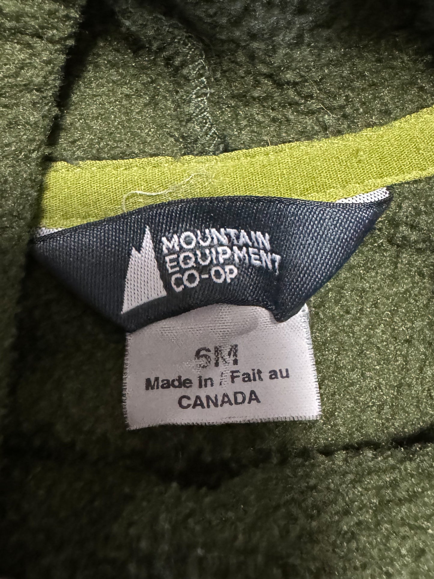 Vintage MEC Fleece Bunting Suit 6-18 months