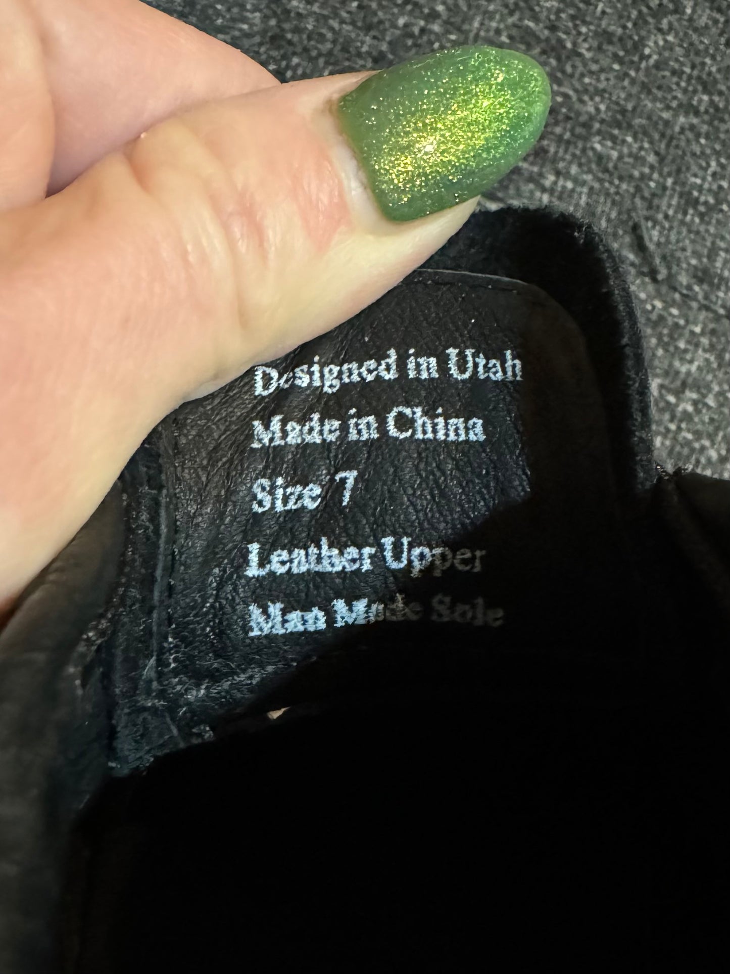 Freshly Picked Leather Fringe Lace-Up Shoes