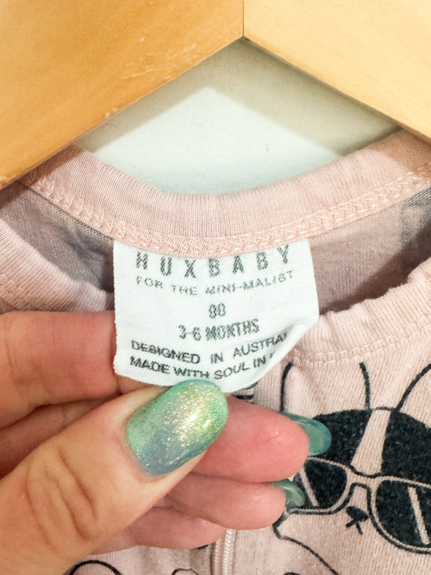 Hux Baby AOP Puppy Zip-Up Sleeper 3-6 months