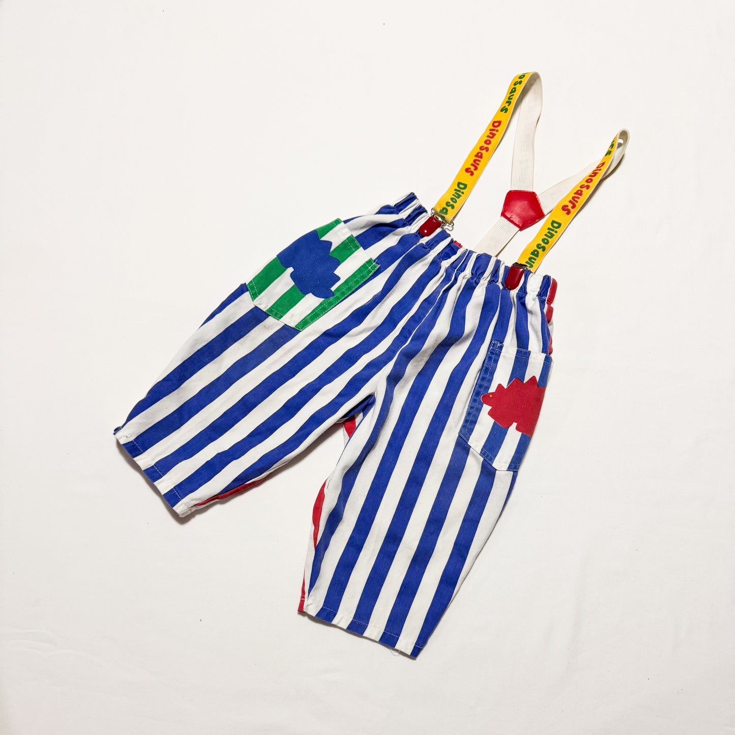 Dino suspender pants
