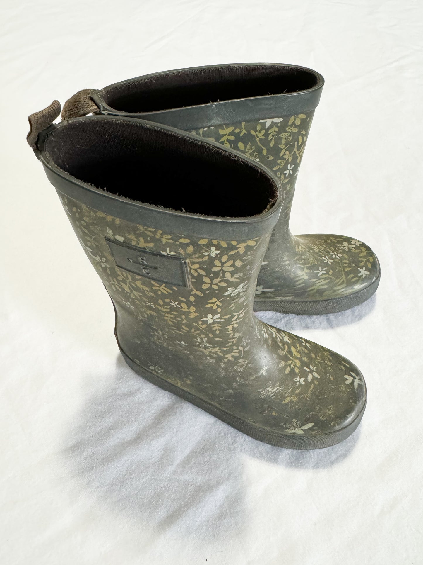 Rylee + Cru AOP Floral Rain Boots
