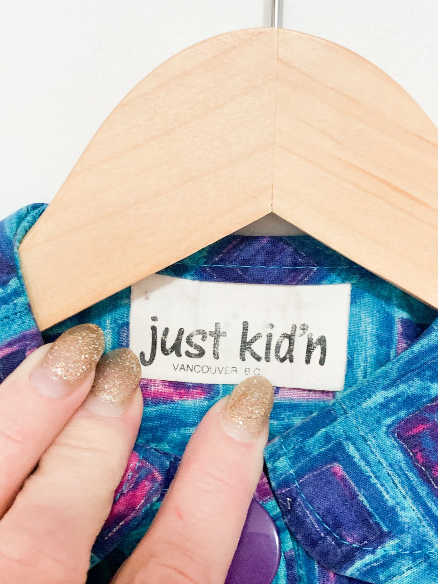 Just Kid’n Cotton Print Blouse 12-18 months