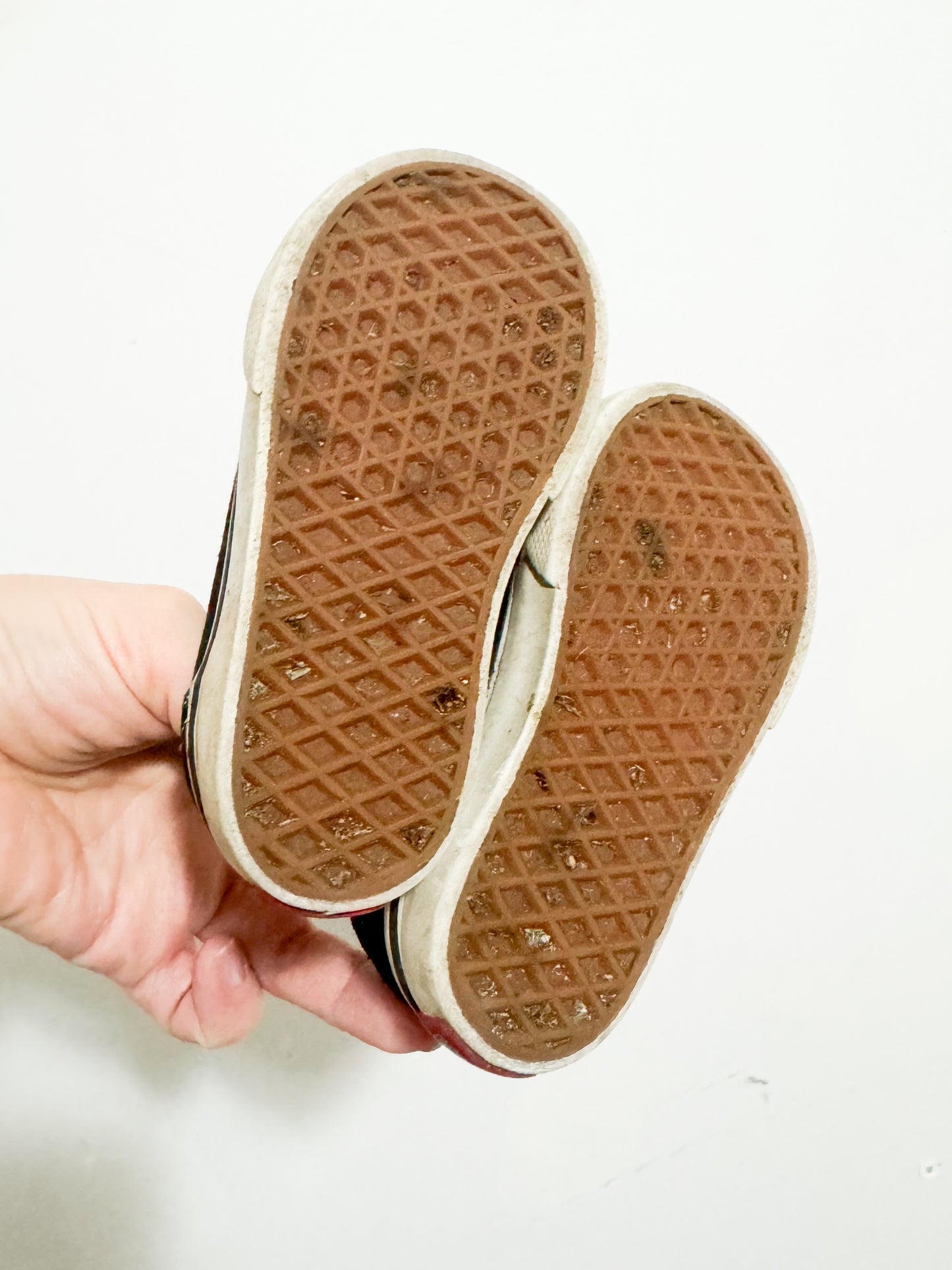 Vans Old Skool V Velcro Shoes Size 4C