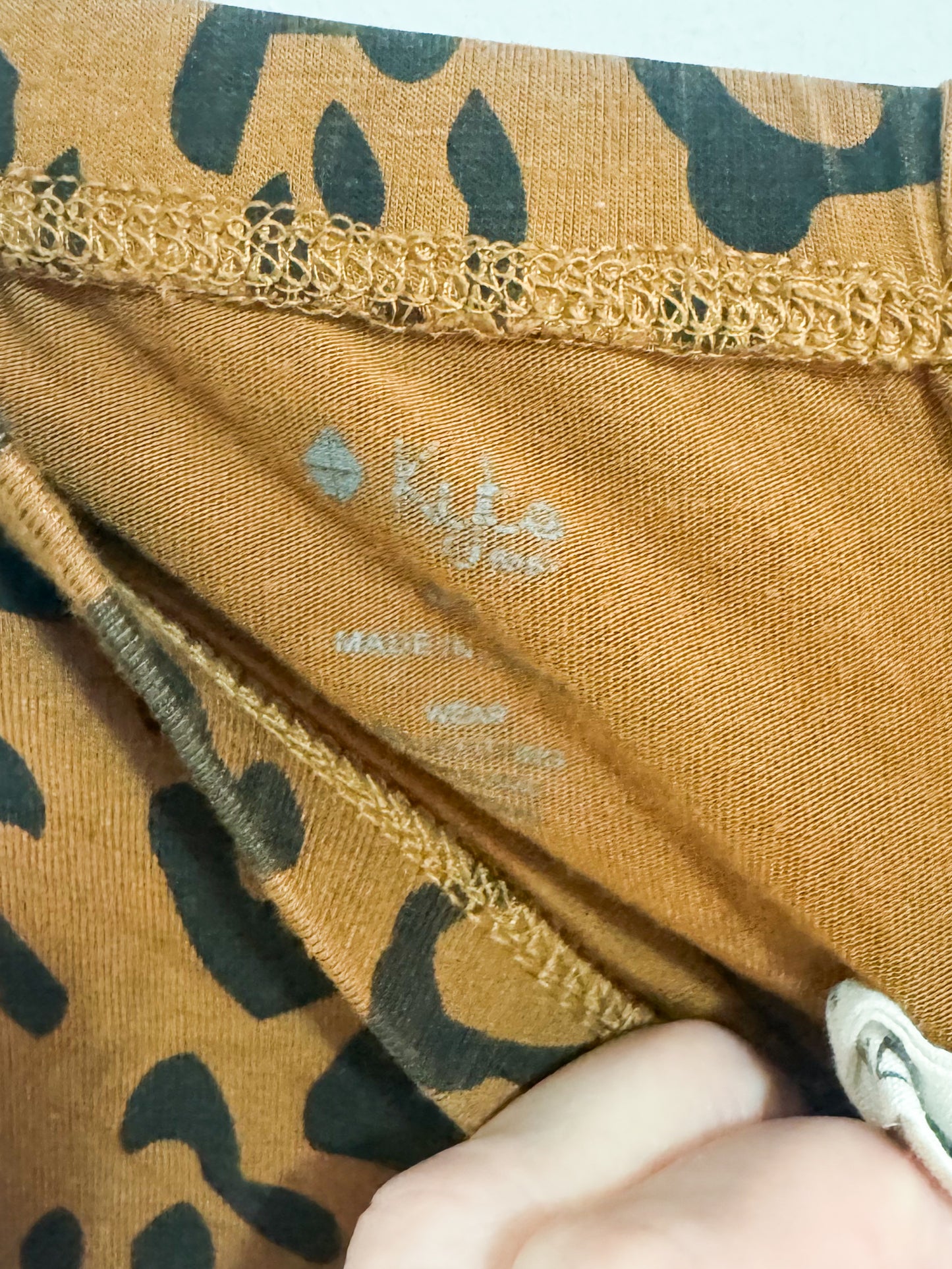 Kyte Bamboo Animal Print Leggings 3-4 years