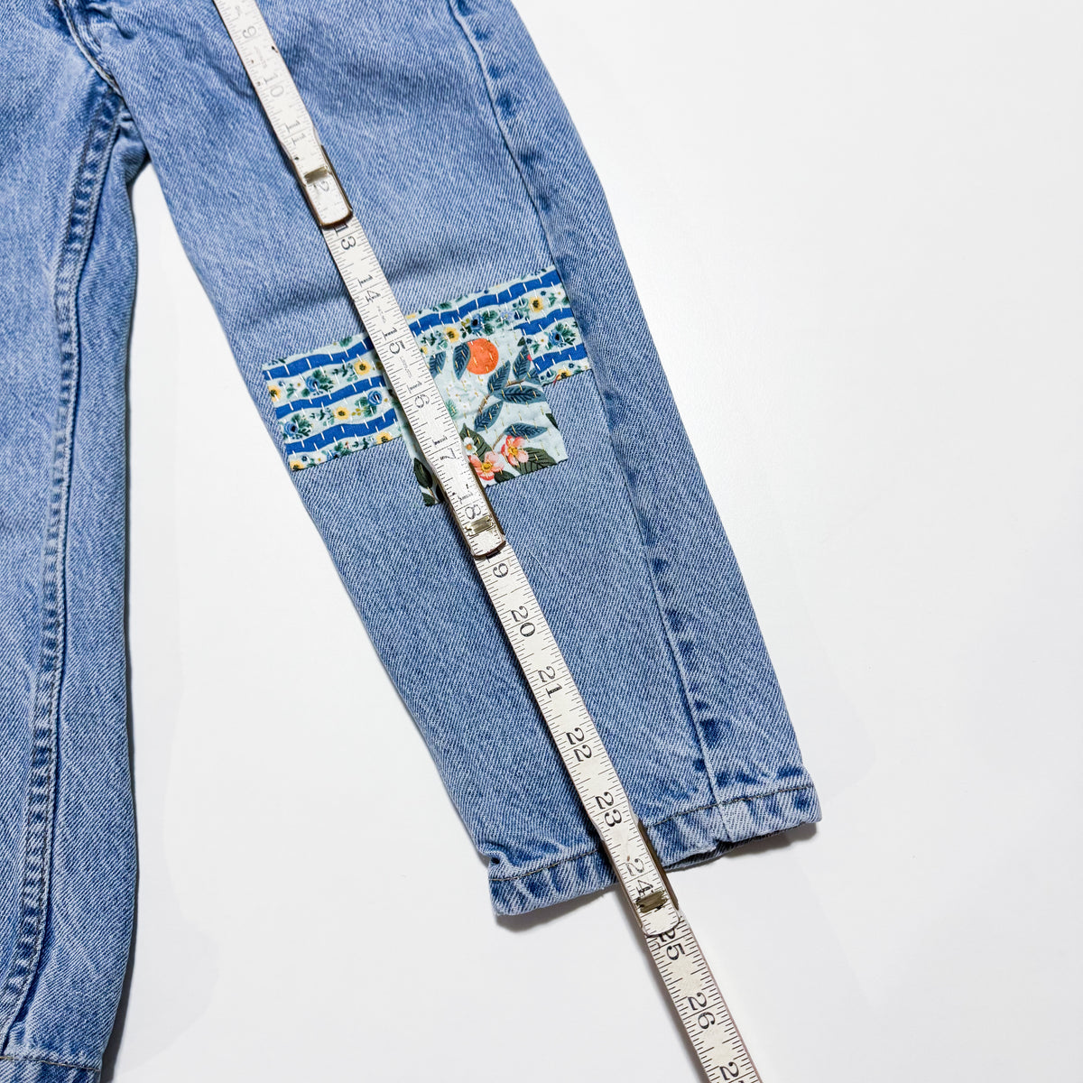 Vintage Levi’s 550’s with Sashiko Mending