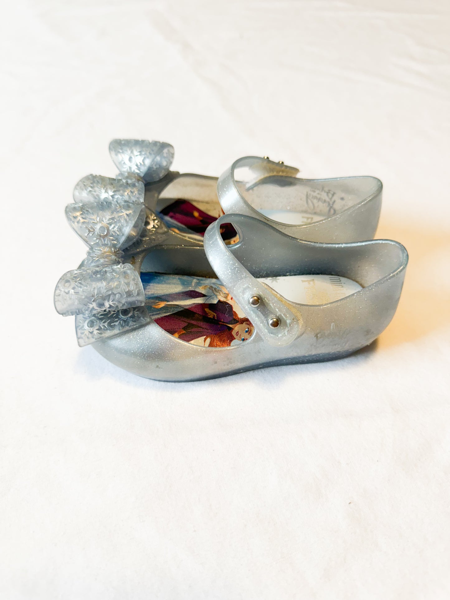 Mini Melissa Frozen Jelly Bow Mary Jane’s 6/7US