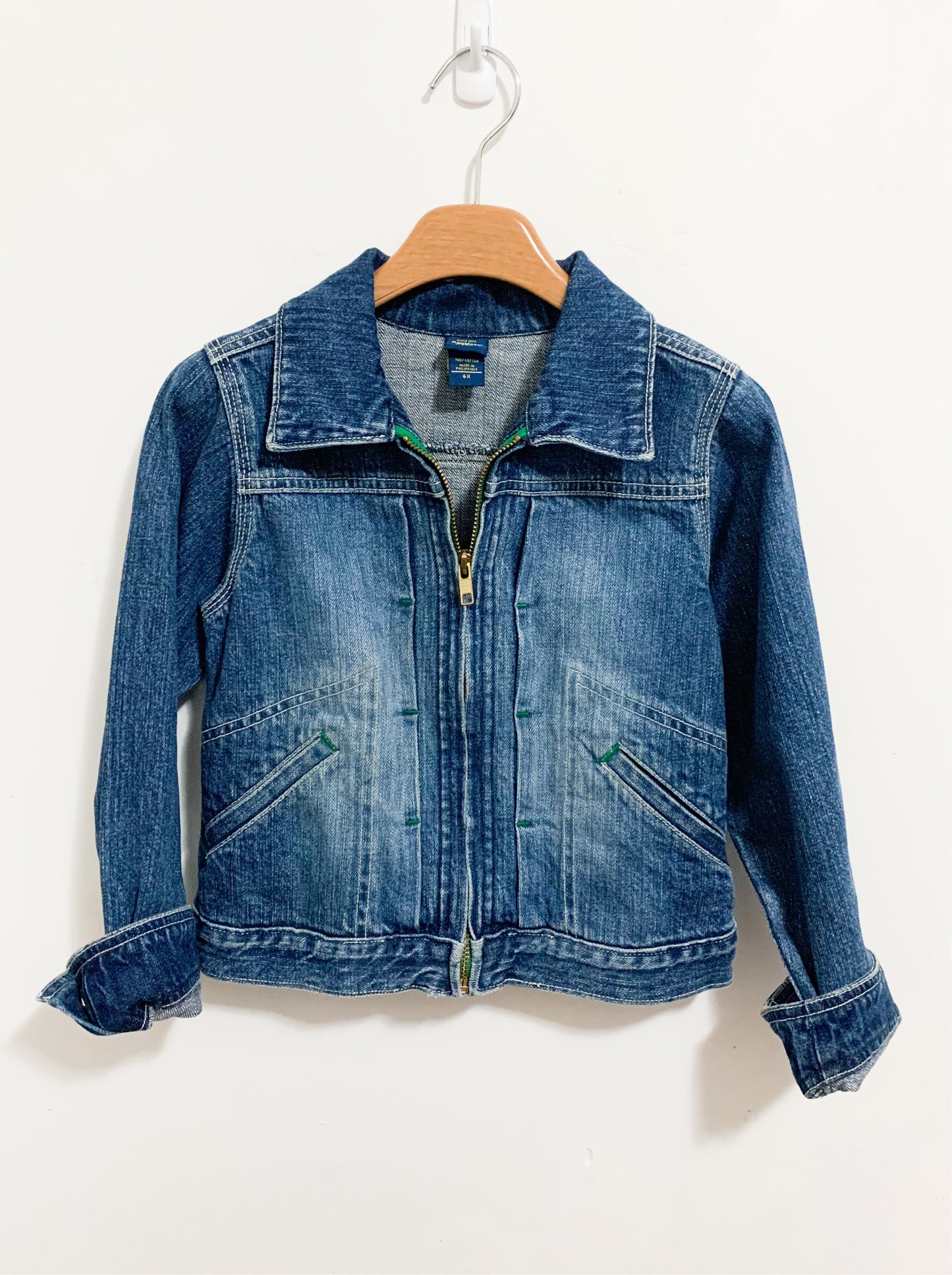 Vintage Oshkosh Denim Jacket 6 years