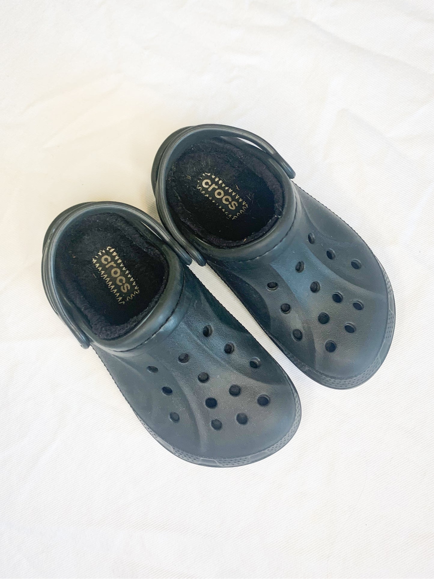 Crocs Fleece Lined Clogs 10C