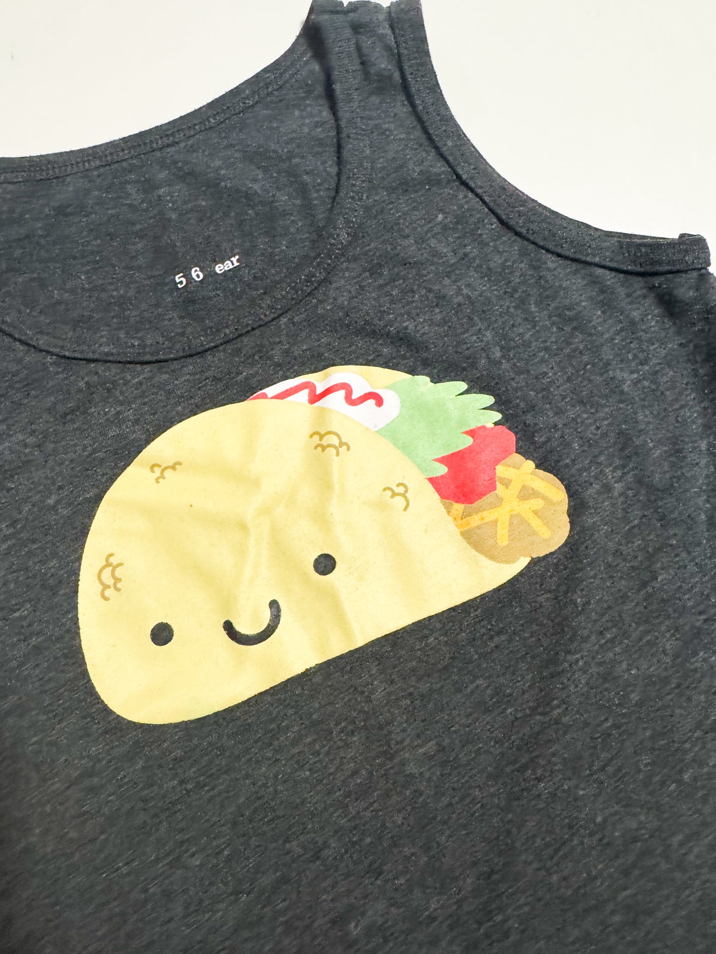 Whistle & Flute Taco Tank Top 5-6Y