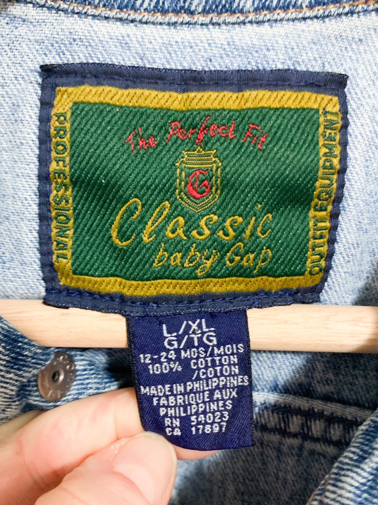 Vintage Gap Denim Jacket 1-2 years