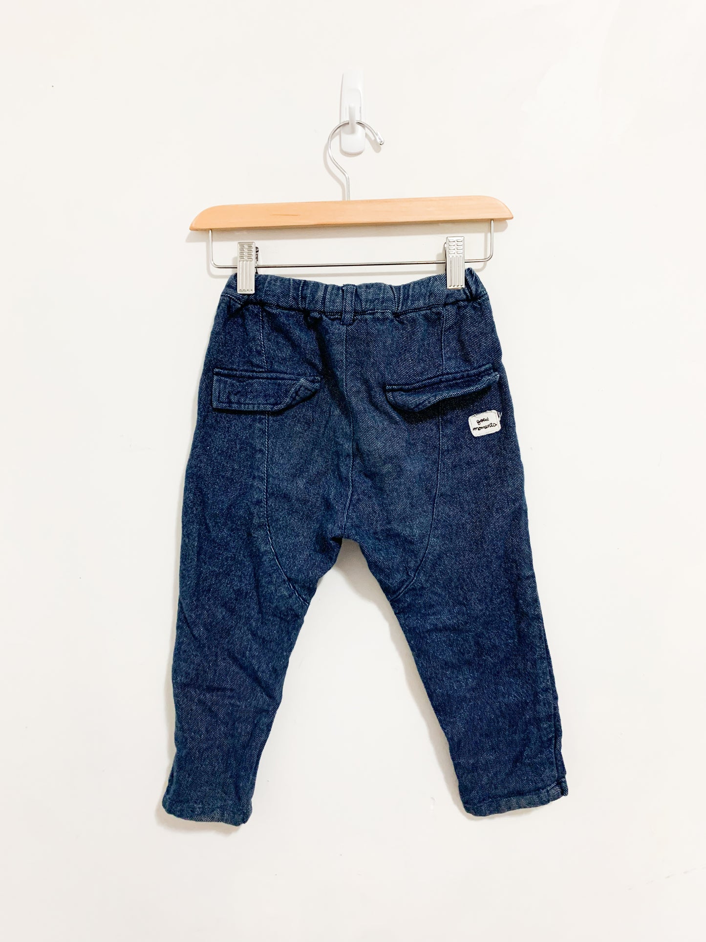 Zara Soft Twill Paper Bag Pants 3-4 years