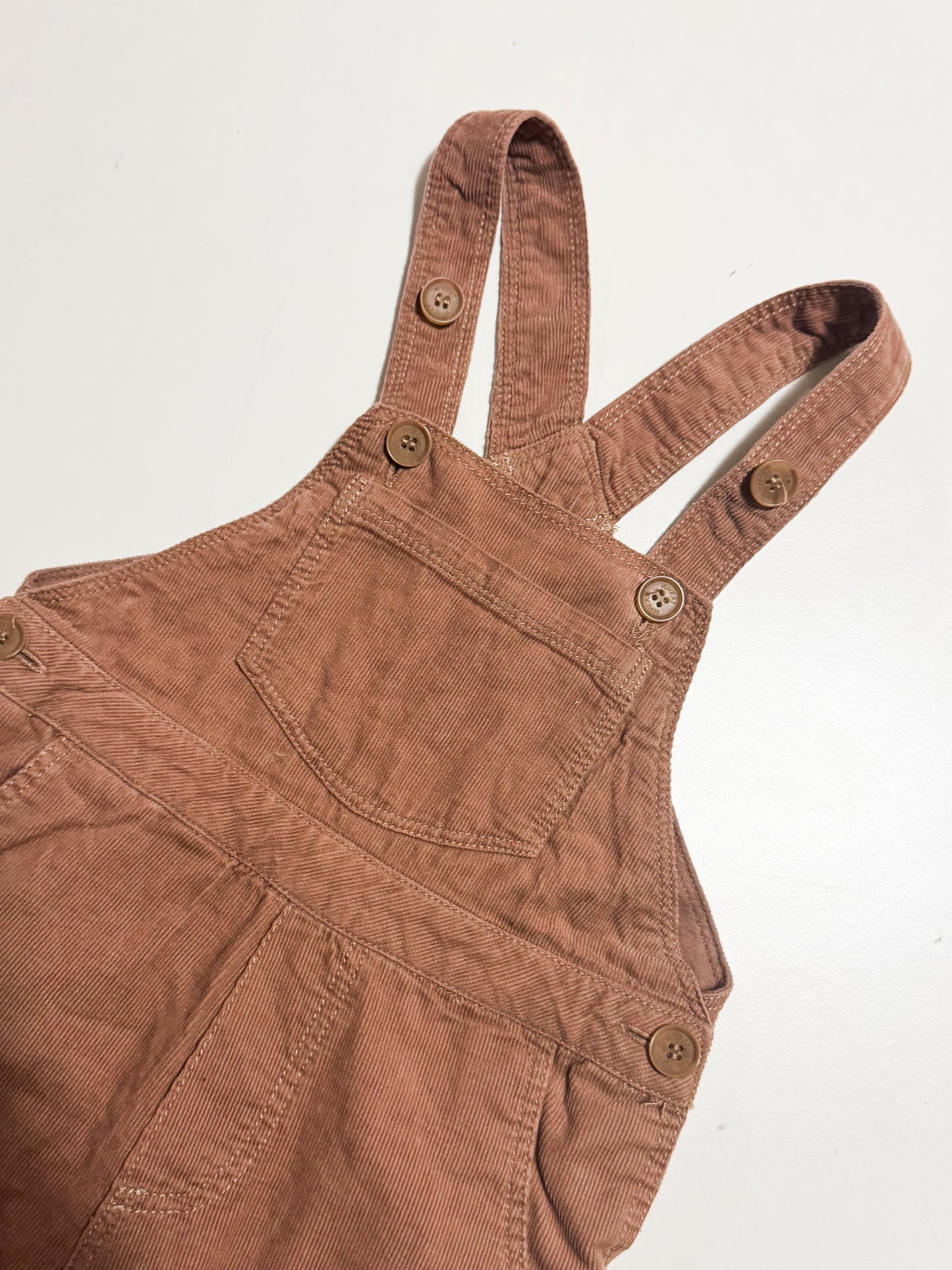 Wheat Cord Lined Overalls size 18m