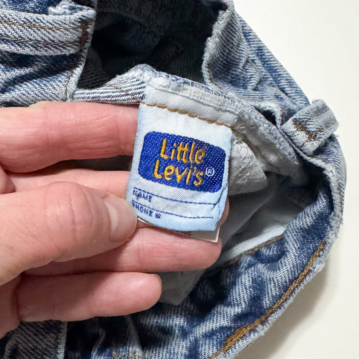 Vintage Levi’s with Sashiko Mending size 4