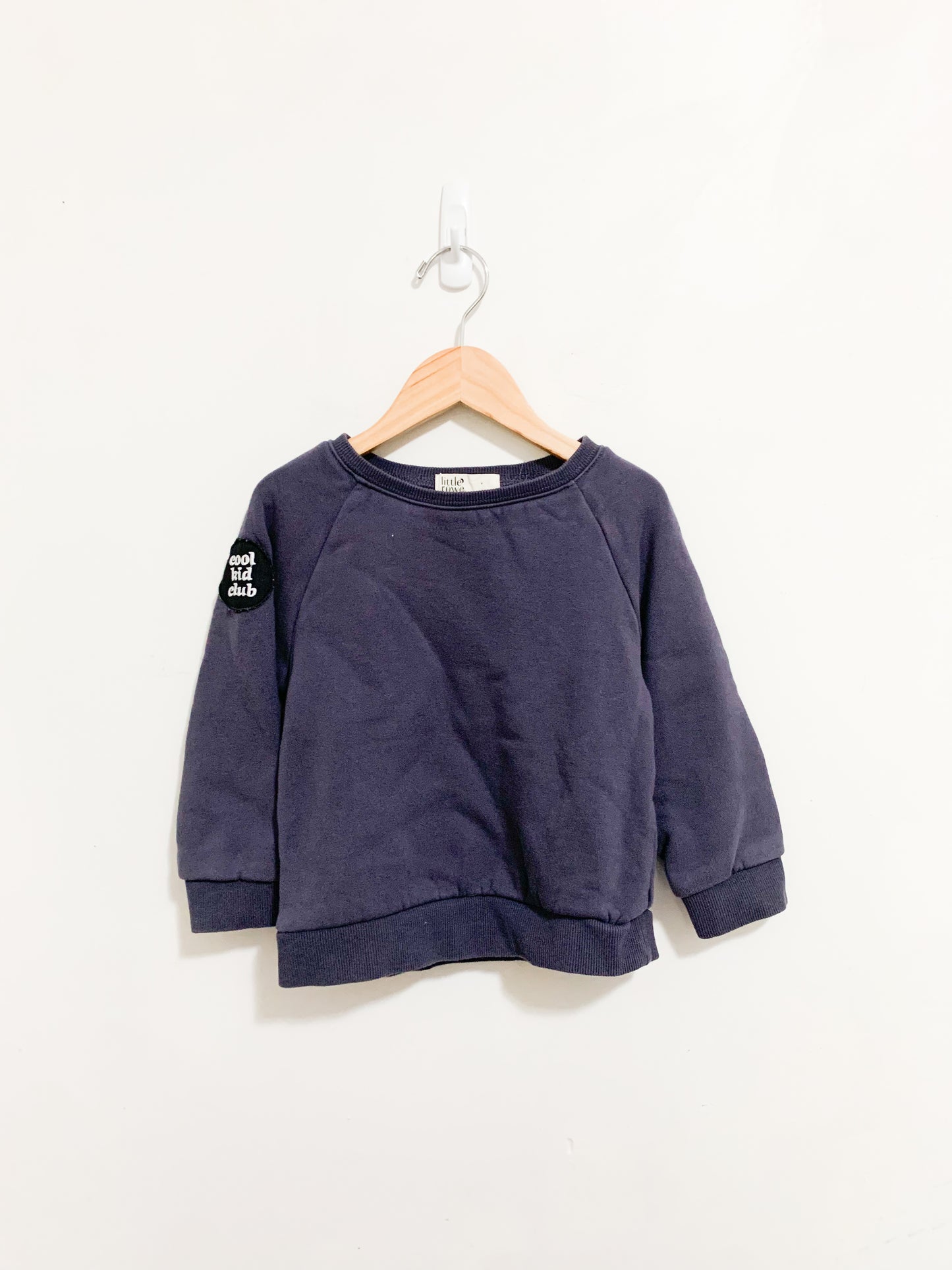 Little Rowe Cool Kid Club Raglan Sweatshirt 4-5 years