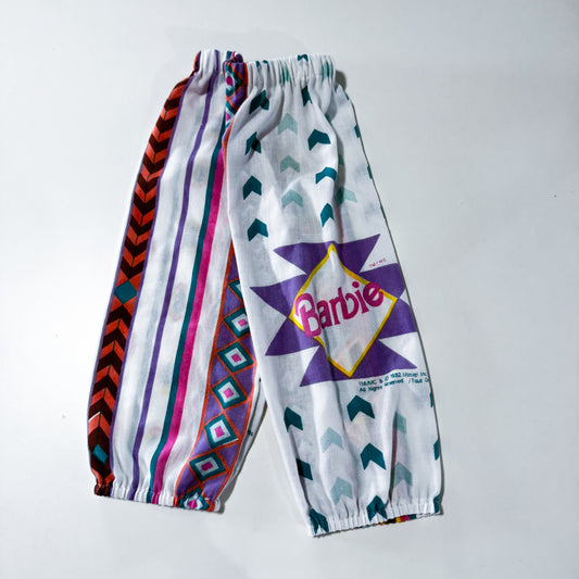 Vintage Upcycled Barbie Balloon Pants 2-3 years