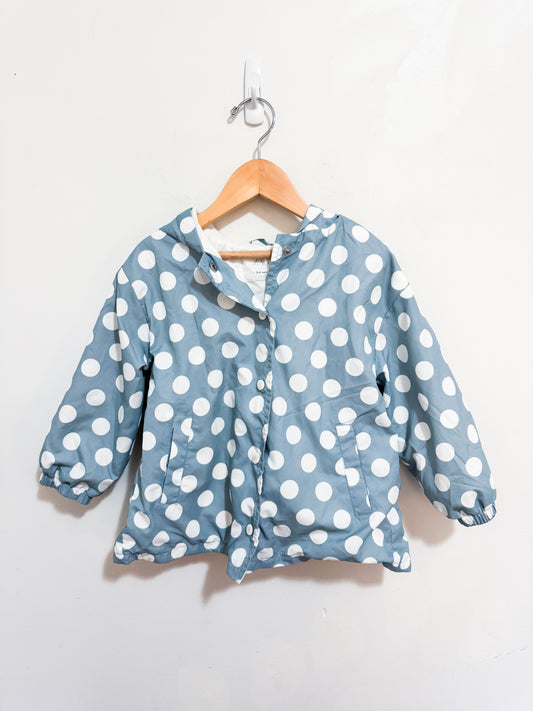 Zara Polka Dot Lightweight Jacket 3-4 years