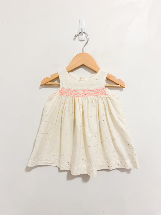 Bonpoint Smocked Dress 12 months