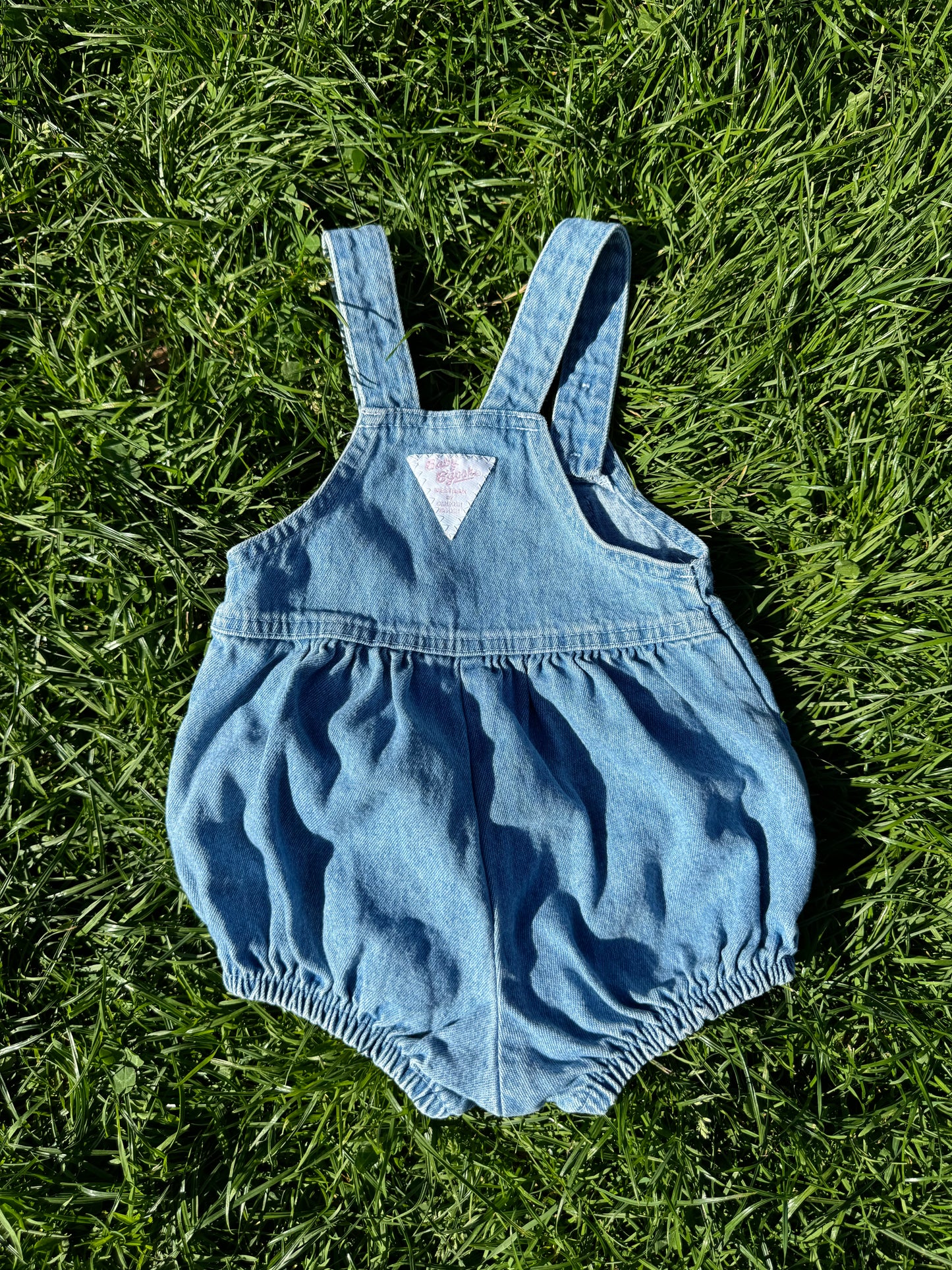 Vintage Oshkosh Denim Bubble Suit 12 months