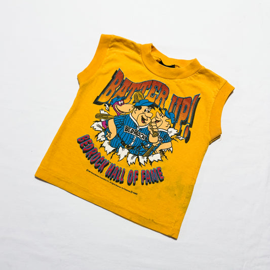 Vintage flinstones baseball top