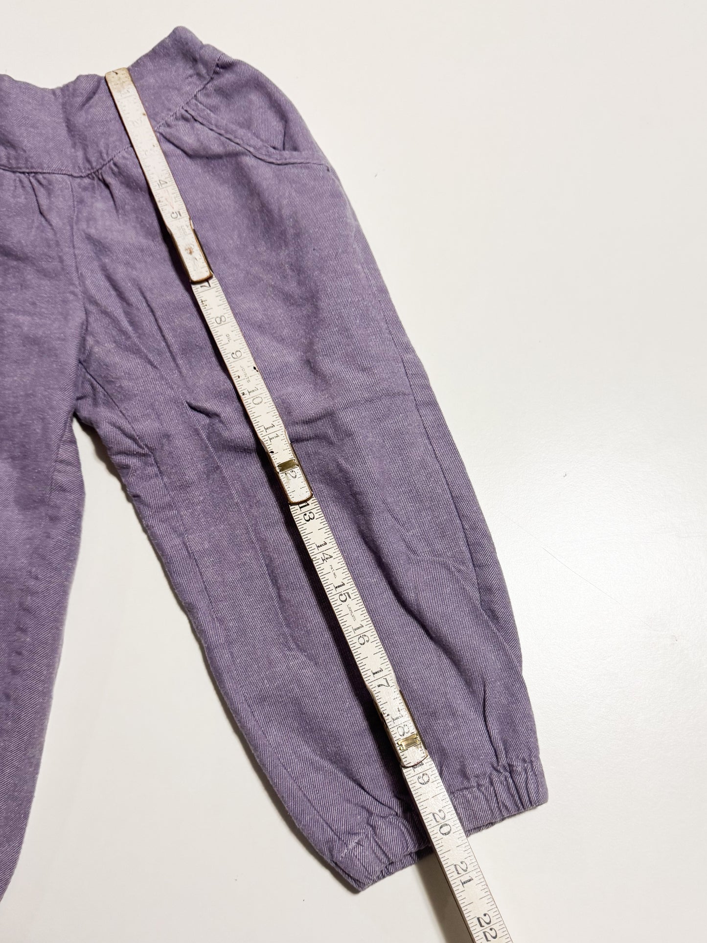 Wheat Lined Bubble Pants size 3Y