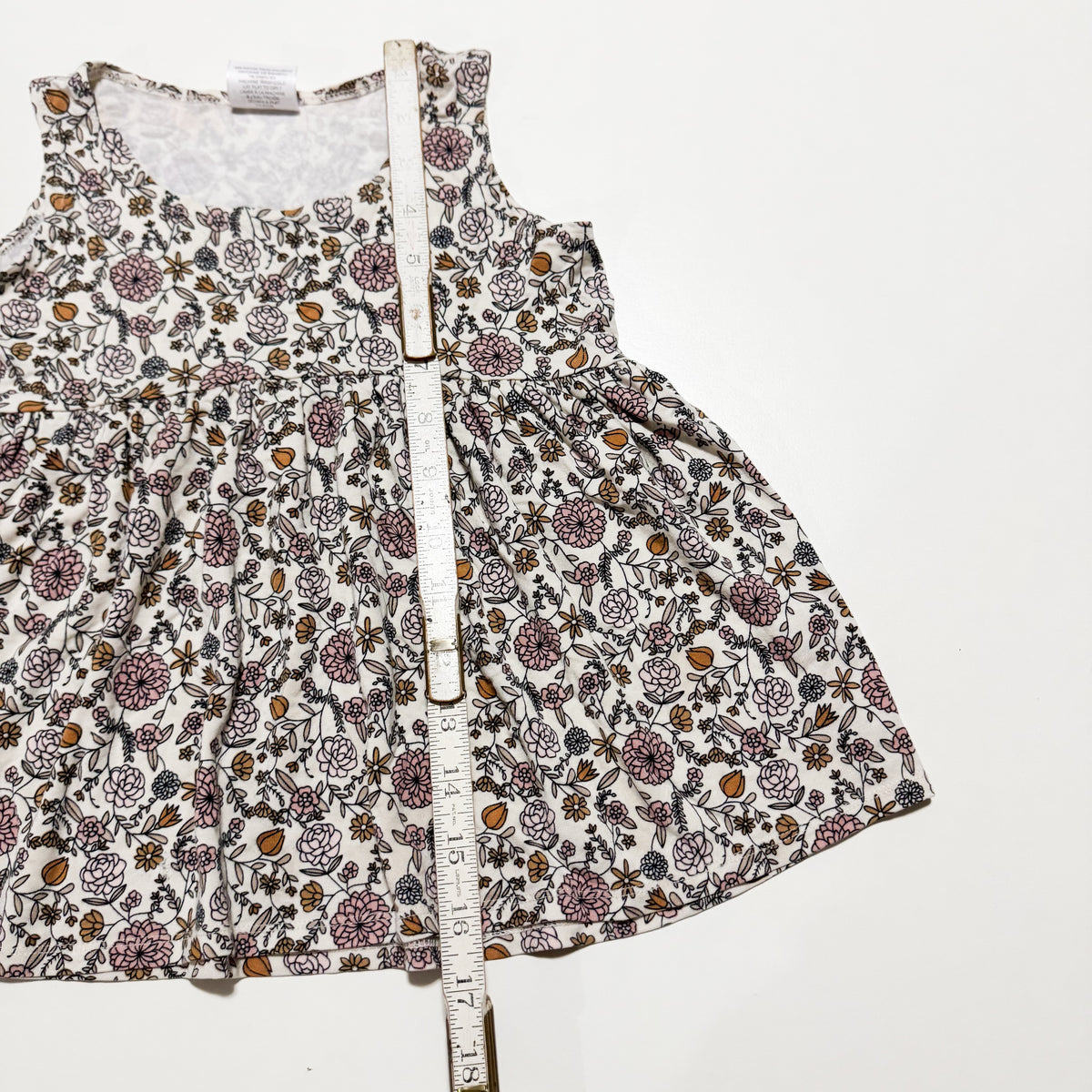 Jax + Lennon Floral Jersey Dress 3/4 years