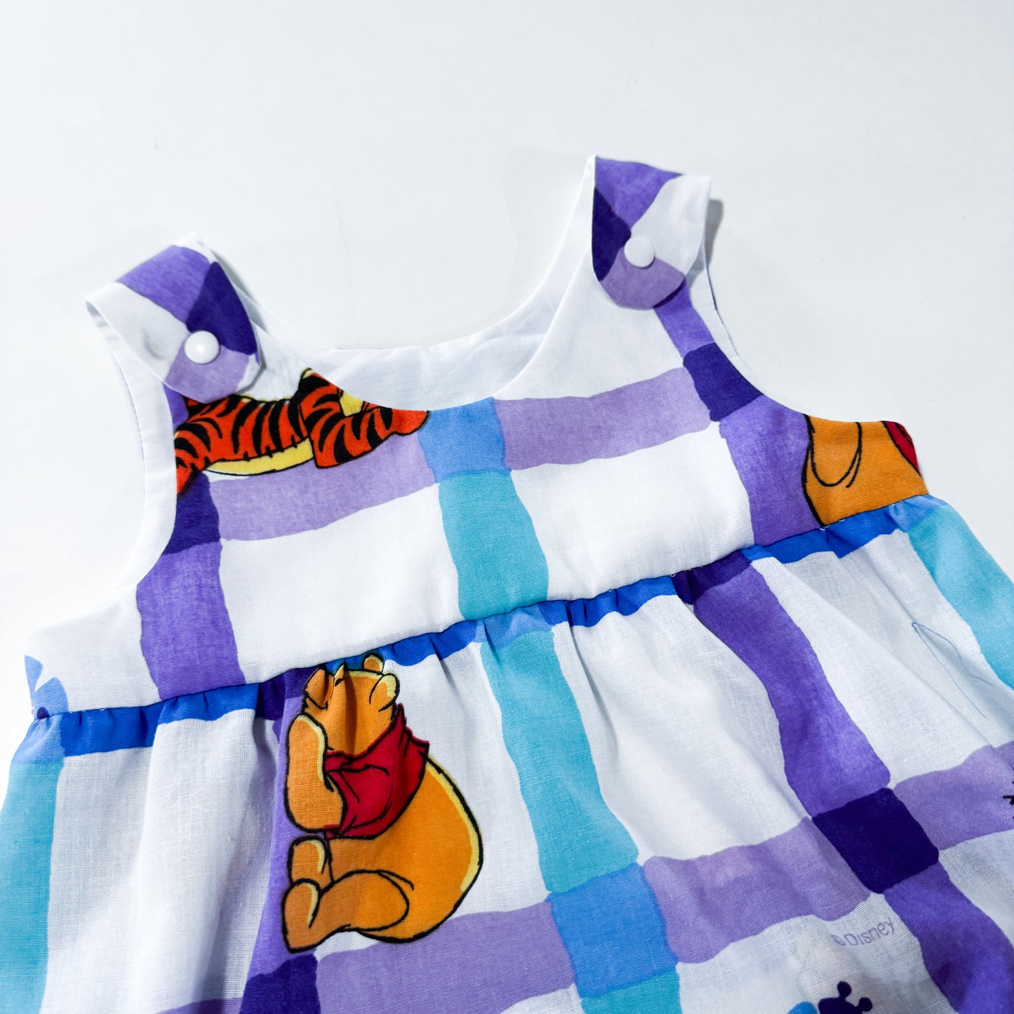 Vintage Upcycled Winnie the Pooh Bubblesuit 18-24 months