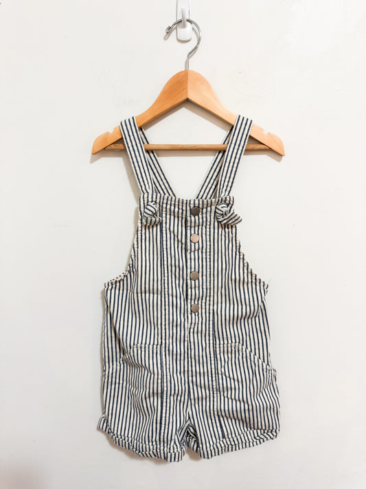 Zara Striped Shortalls 4-5 years