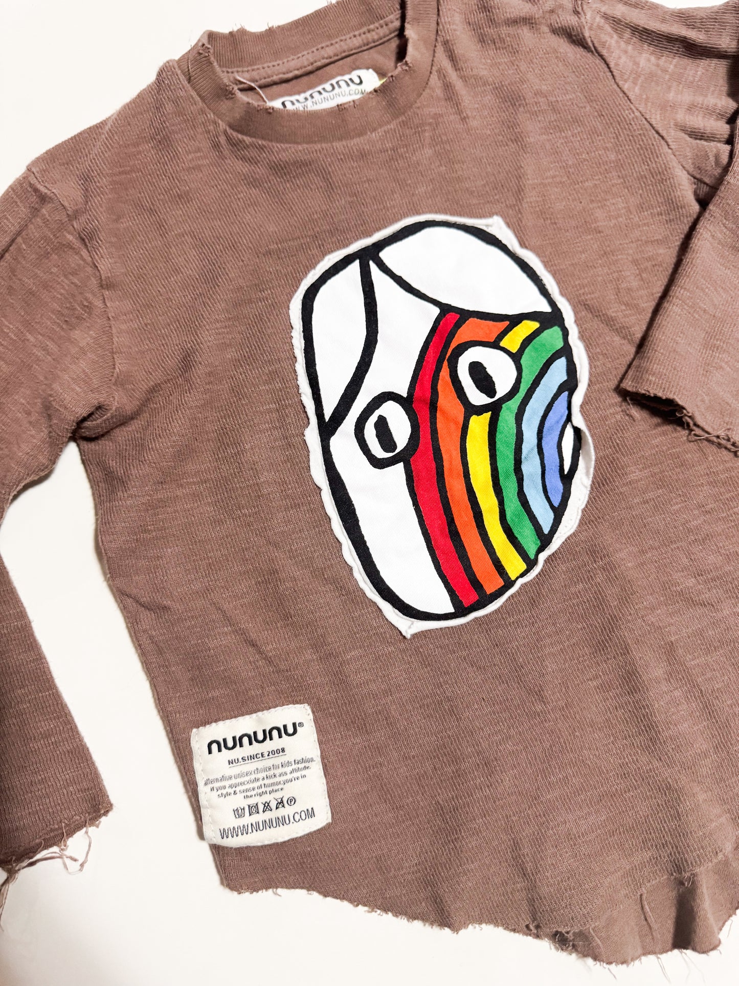 Nununu Rainbow Spectrum Top size 2-3Y