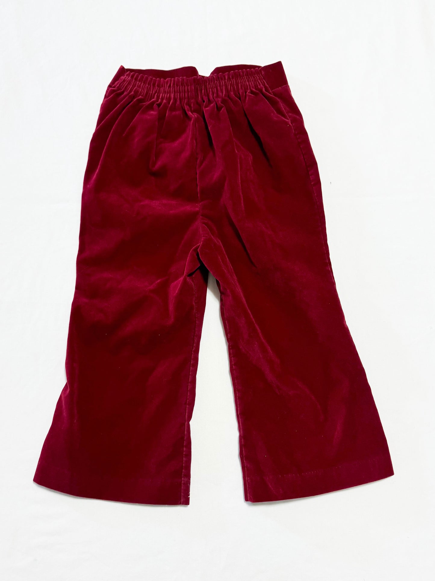 Vintage Burgundy Velvet 3 Piece Suit 3T