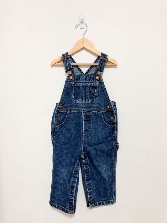 Vintage Gap Denim Overalls 18-24 months