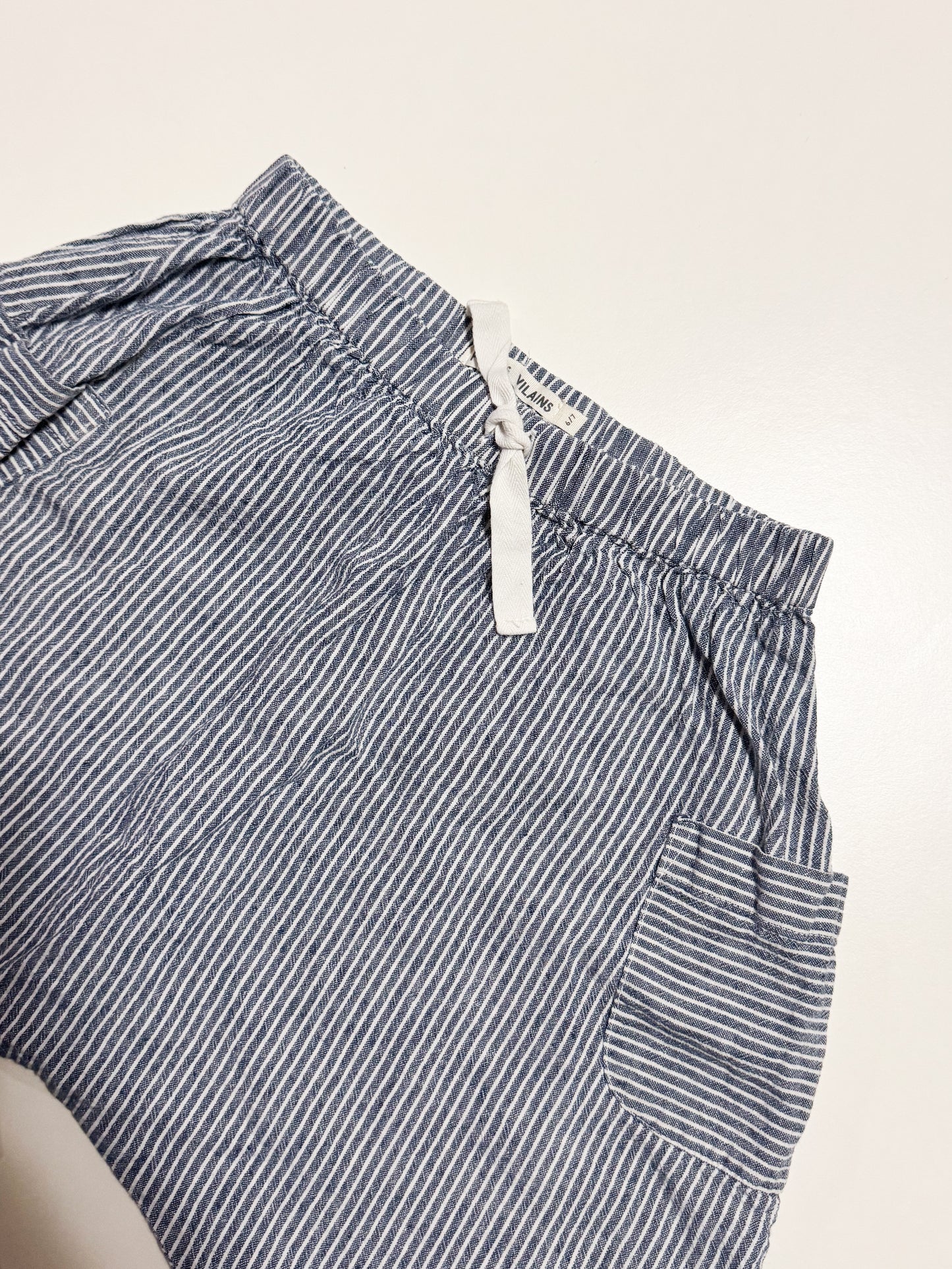 Petits Vilains Harem pants size 6-7Y