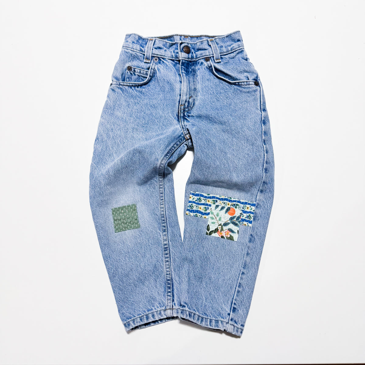 Vintage Levi’s 550’s with Sashiko Mending