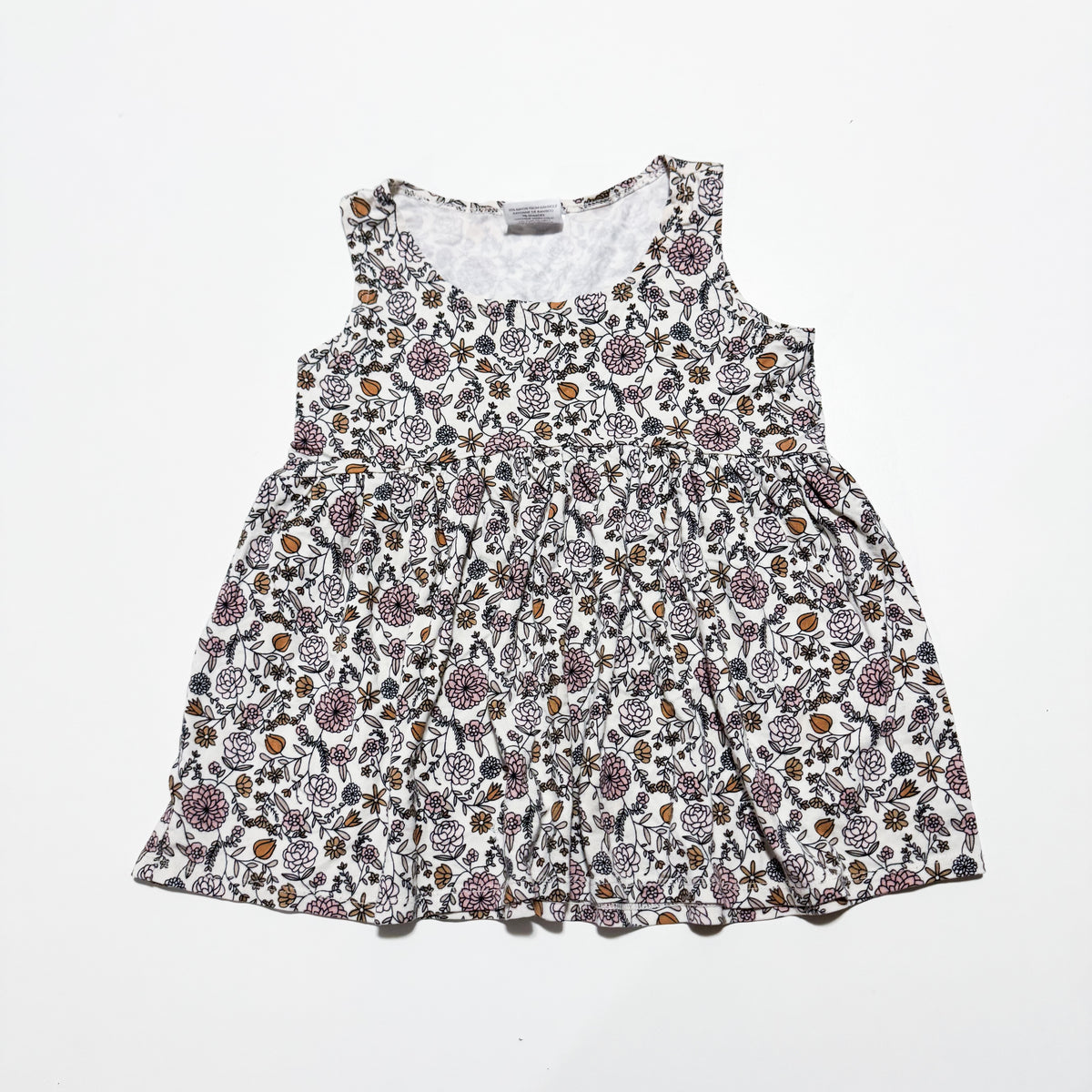 Jax + Lennon Floral Jersey Dress 3/4 years