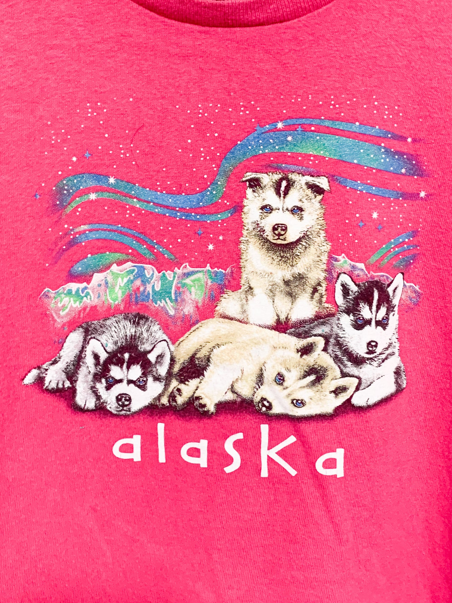 Alaska Husky Pup T-Shirt 7-10 years