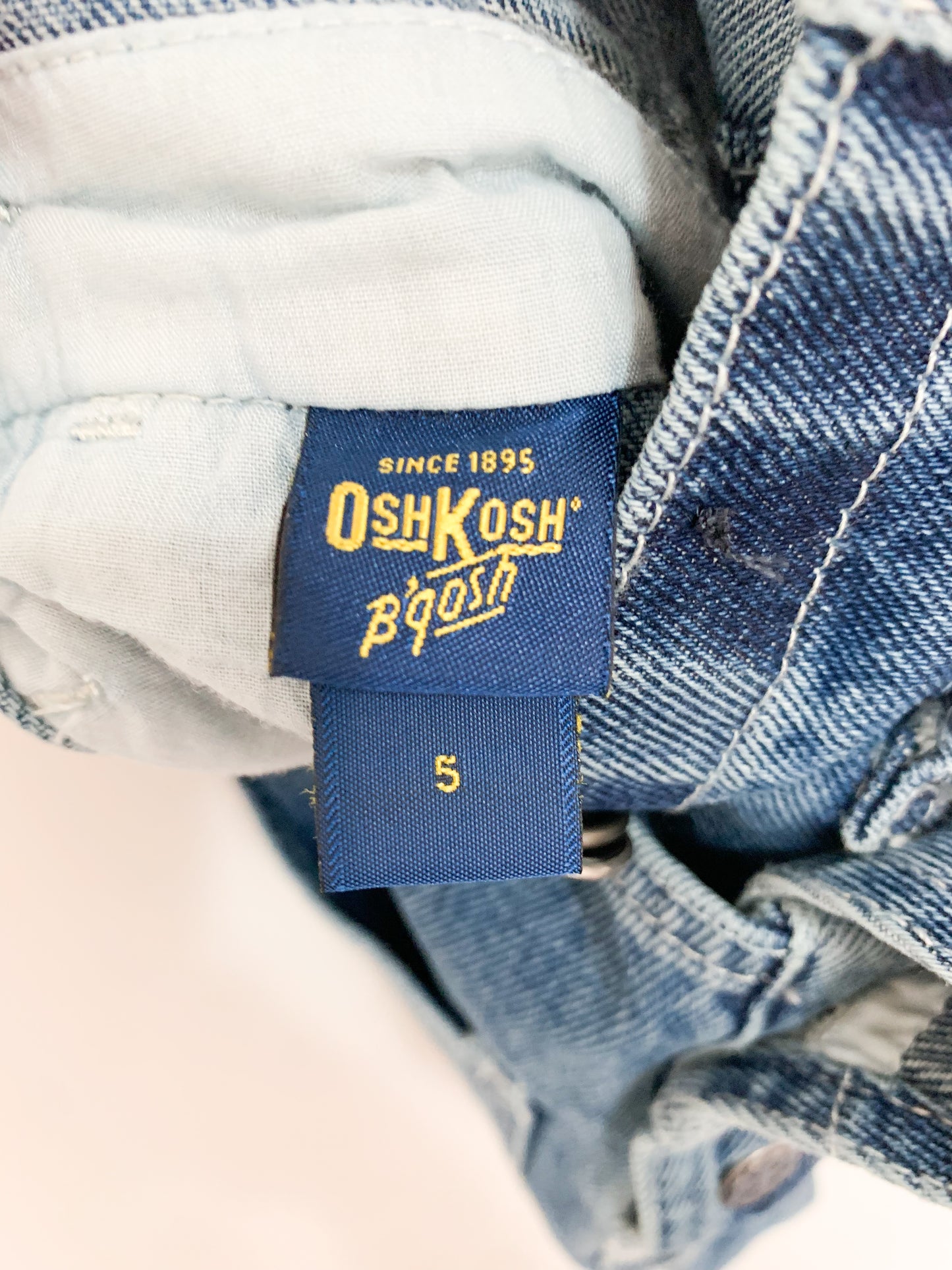 Y2K Oshkosh Denim Shortalls 5 years