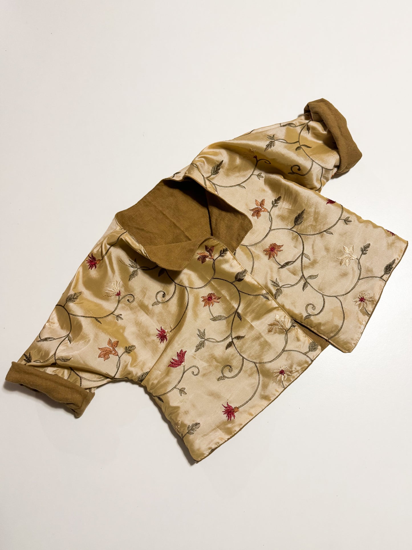 Reversible Silk Kimono Blazer 1-3Y