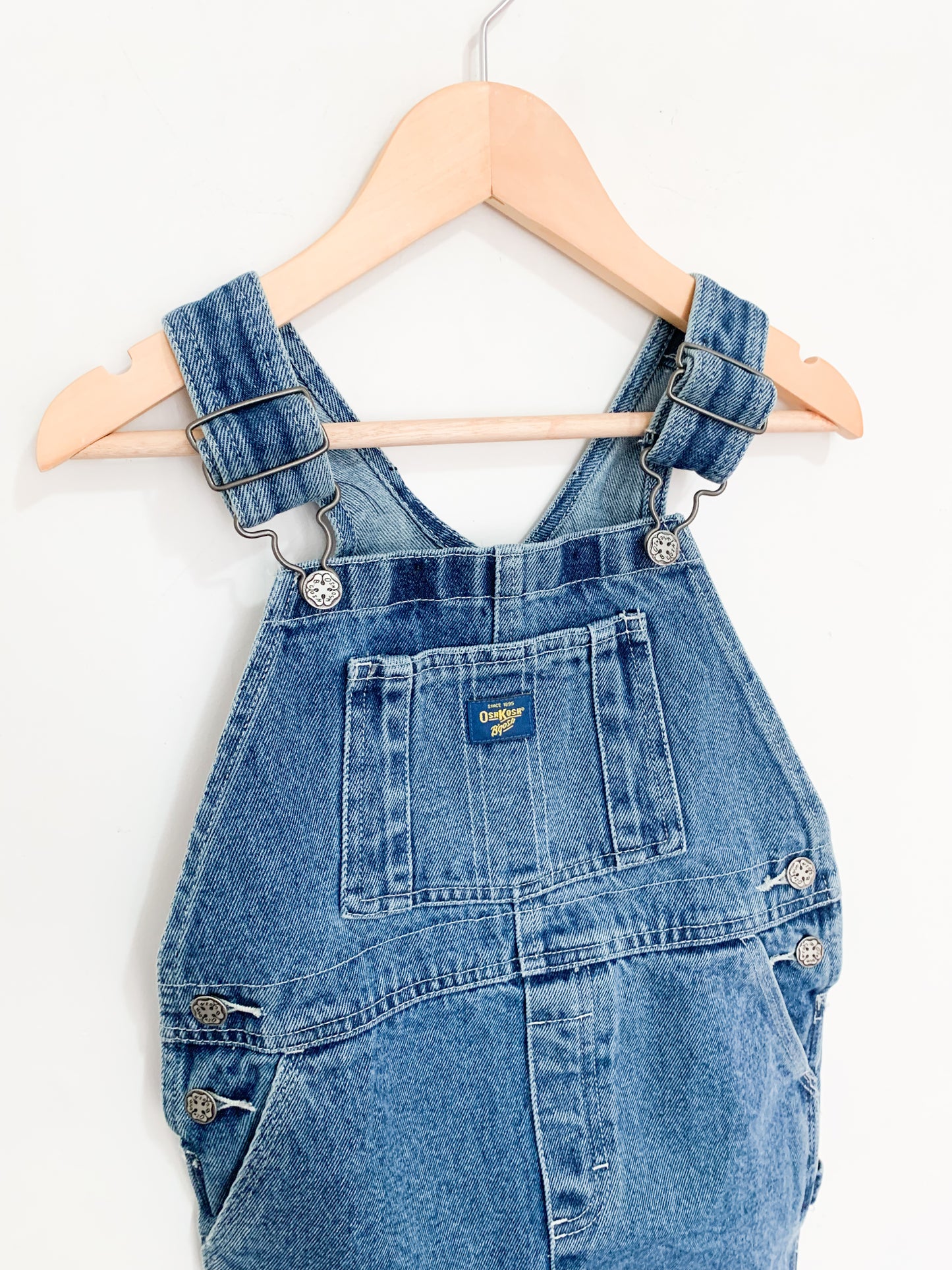 Y2K Oshkosh Denim Shortalls 5 years