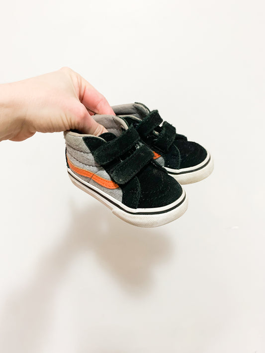 Vans Sk8-Hi Velcro Shoes Size 4C