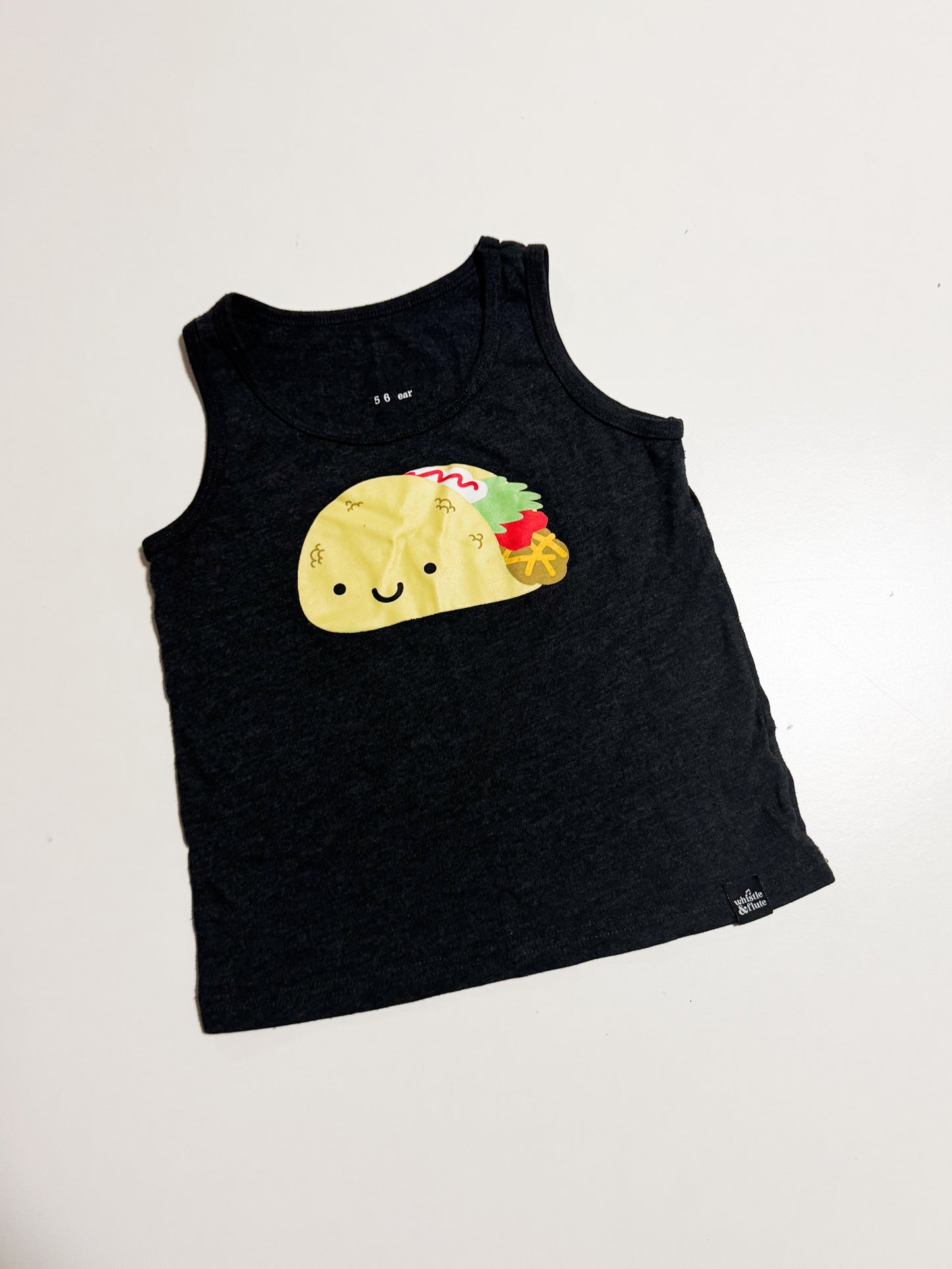 Whistle & Flute Taco Tank Top 5-6Y