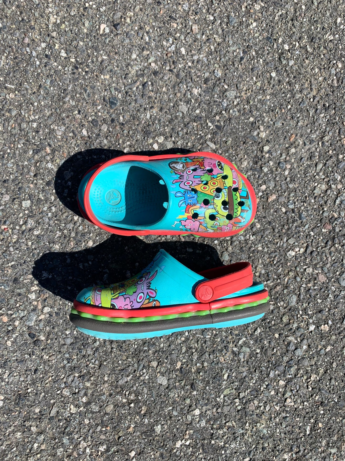 Crocs Limited Edition Junk Food Creature Clogs 8-9C