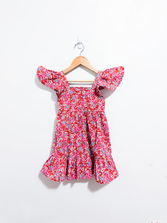 Cotton On Kids Floral Cotton Dress Size 5