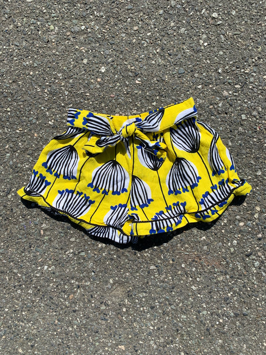 Catimini Crepe Floral Print Shorts 3-4 years