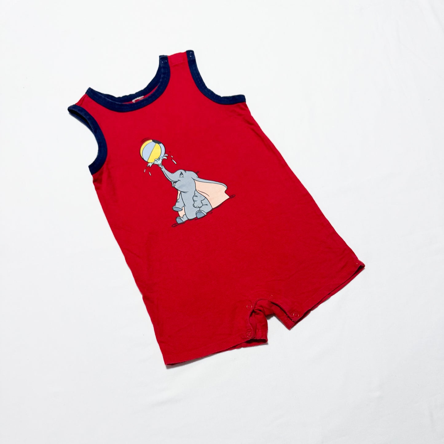 Dumbo red romper