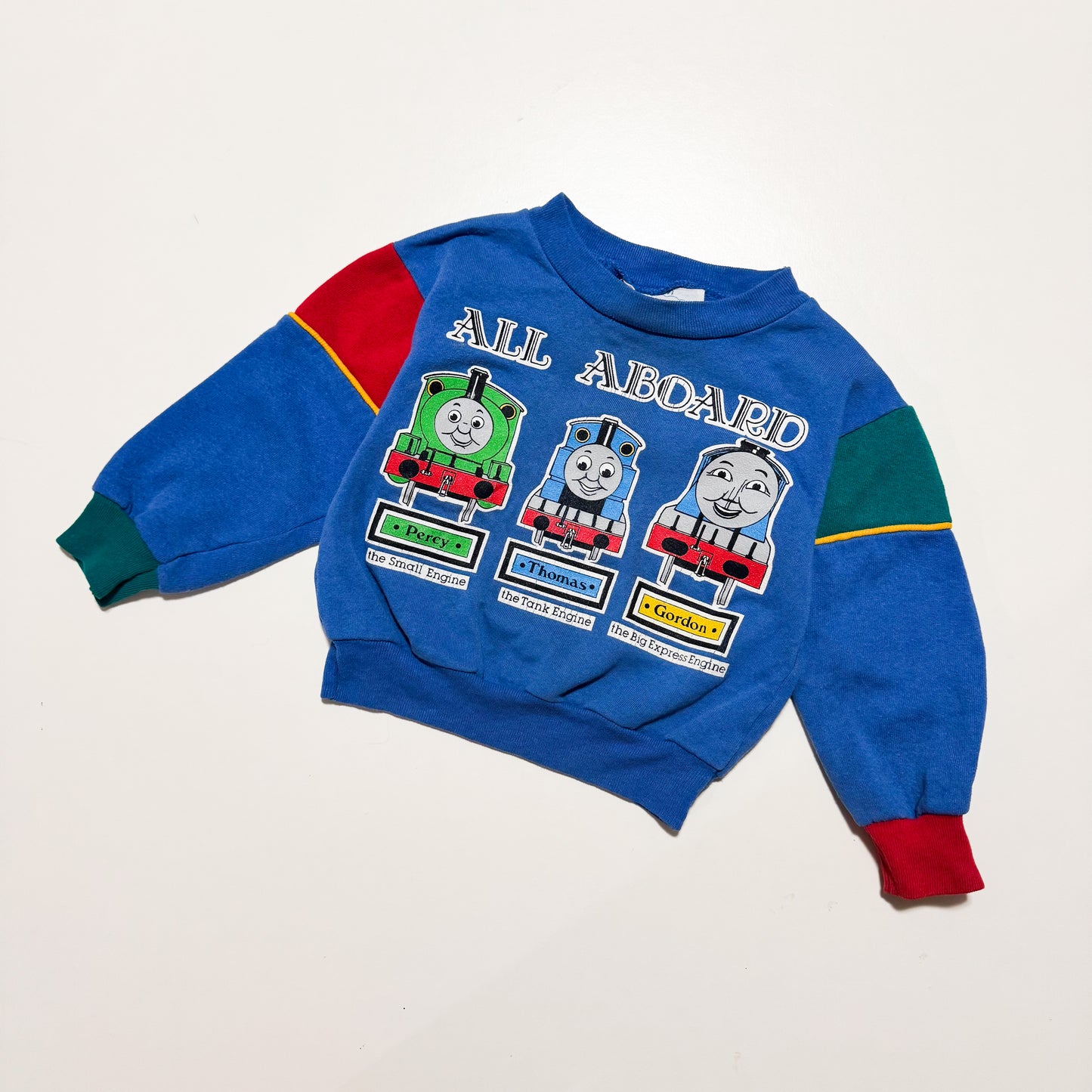 Vinty Thomas All Aboard colorblock crewneck