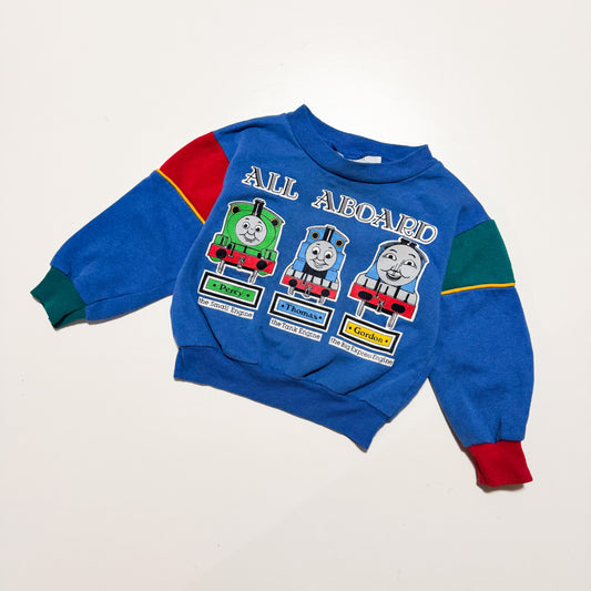 Vinty Thomas All Aboard colorblock crewneck