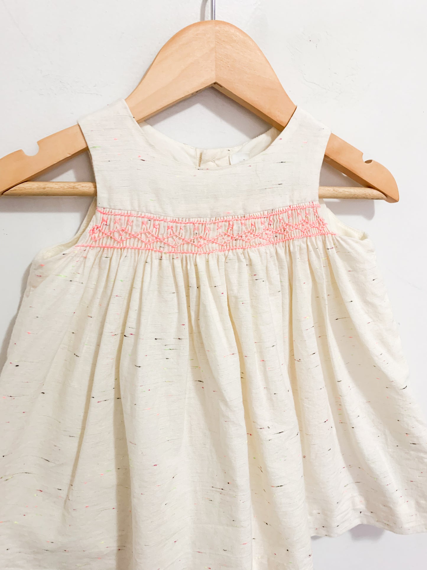 Bonpoint Smocked Dress 12 months